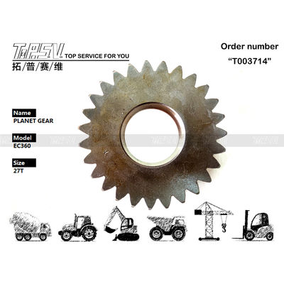 ইস্পাত EC360 Excavator Swing 1 Stage Planetary Gear Powertrain ফাংশনের জন্য প্রয়োজনীয় উপাদান