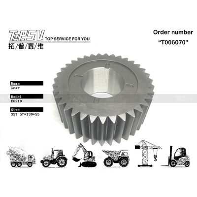 SA7117-30240 মসৃণ গিয়ার মেশিং EC210 Excavator Travel 2 Stage Planetary Gear