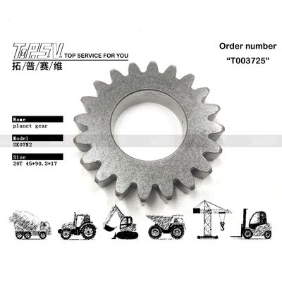 নিম্ন গোলমাল স্তর SK07N2 Excavator Swing 1 Stage Planetary Gear
