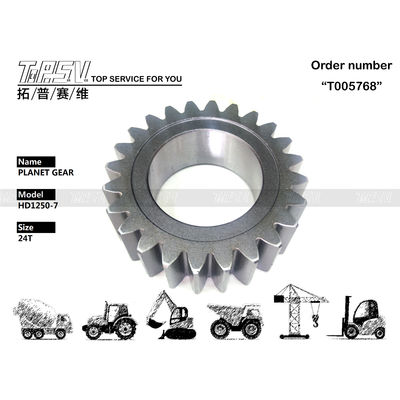 QTY HD1250-7 এক্সক্যাভেটর ভ্রমণ 2 স্টেজ গ্রহ হ্রাসকারী গিয়ার পার্টস কাঠামো কৌশল