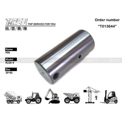 39Q6-12230 উচ্চ স্থায়িত্ব R220-9 খননকারীর সুইং ২-পর্যায়ের গিয়ার পিন এবং তাপ চিকিত্সা