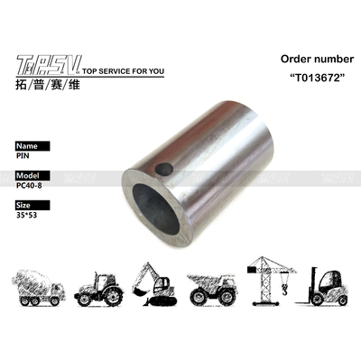 তাপ চিকিত্সা PC40-8 খননকারী ভ্রমণ 2-পর্যায়ের গিয়ার পিন শক্তি খনন এবং খননকারী ট্রান্সমিশন সিস্টেমের জন্য