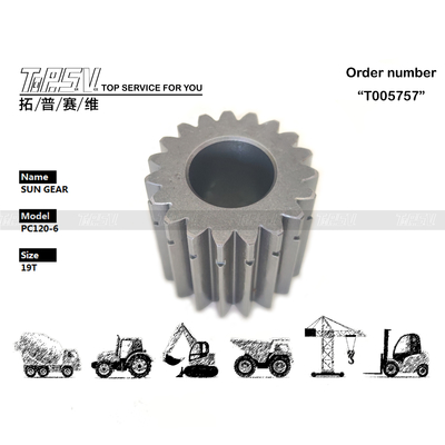 PC120-6 এক্সক্যাভেটর ভ্রমণ 2 স্টেজ সান গিয়ার সঙ্গে গিয়ার তেল রক্ষণাবেক্ষণ