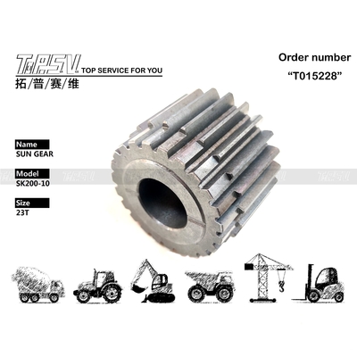 SK200-10 খননকারী সুইং ২ পর্যায় সান গিয়ার মোটর এবং প্ল্যানেটারি হ্রাসকারী