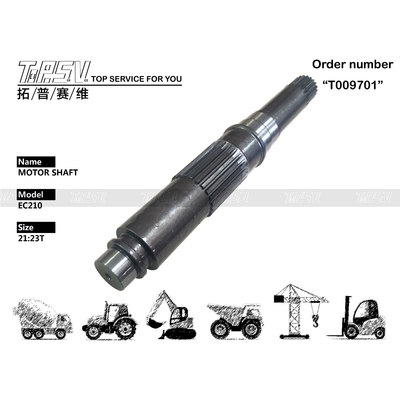 রক্ষণাবেক্ষণের জন্য গিয়ার তেল EC210 Excavator Travel Motor Shaft Pump Parts