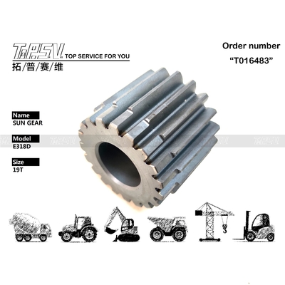 199-4630 উচ্চ নির্ভুলতা E318D Excavator Swing 2 স্টেজ সান গিয়ার