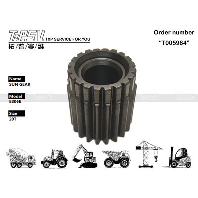 E306E খননকারী ভ্রমণ ২ পর্যায় সান গিয়ার ড্রাইভ মোটর উচ্চ নির্ভুলতা