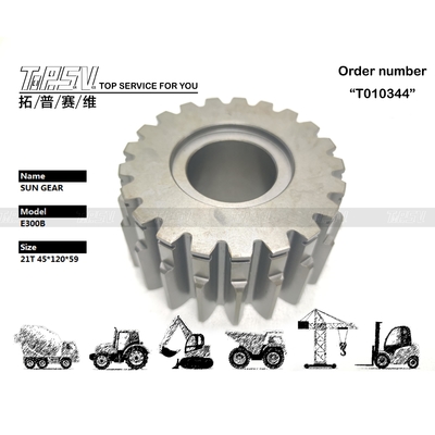 094-6432 টেকসই E300B Excavator ভ্রমণ 2 স্টেজ সান গিয়ার মোটর প্ল্যানেটারি Reducer সঙ্গে উচ্চ স্থায়িত্ব