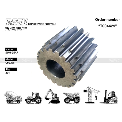 41A0110 CLG225 খননকারীর সুইং 2 স্টেজ সান গিয়ার যন্ত্রাংশের জন্য হাইড্রোলিক মোটর ড্রাইভ এবং গিয়ার তেল রক্ষণাবেক্ষণ নিশ্চিত