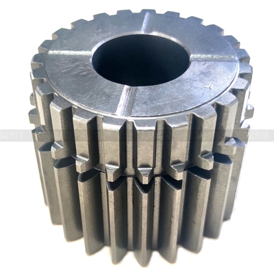 YN32W01054P1 উচ্চ নির্ভুলতা SK210-8 খননকারীর সুইং ২ পর্যায়ের সান গিয়ার, খননকারী যন্ত্রপাতিতে আকারের উপর নির্ভরশীল