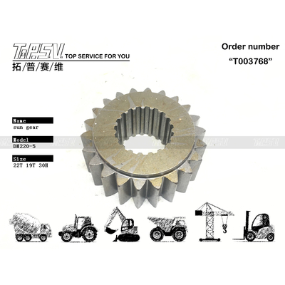 শীর্ষ-নোট DH220-5 এক্সক্যাভেটর সুইং 1 স্টেজ সান গিয়ার শক্তি খনির প্রয়োজনের জন্য মোটর অংশ