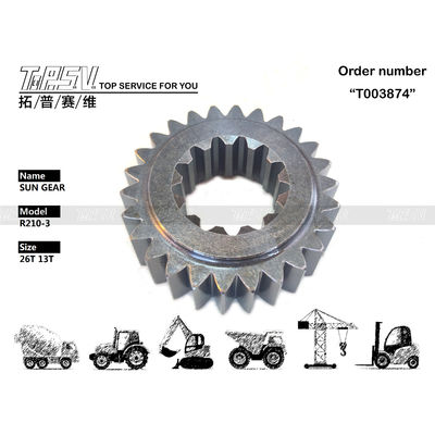 আকারের উপর নির্ভর করে R210-3 Excavator Swing 1 Stage Sun Gear ভারী যন্ত্রপাতিতে নির্ভরযোগ্য কর্মক্ষমতা জন্য