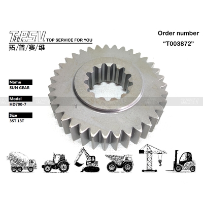 ইস্পাত HD700-7 এক্সকাভেটর সুইং ১ স্টেজ সান গিয়ার হাইড্রোলিক মোটর ড্রাইভ একাধিক এক্সকাভেটর মডেলের সাথে সামঞ্জস্যপূর্ণ