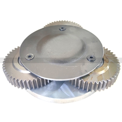 ইস্পাত ভারী দায়িত্ব E307C Excavator ভ্রমণ 1 স্টেজ ক্যারিয়ার Assy কালো রঙের ভারী দায়িত্ব নির্মাণ অপারেশন জন্য