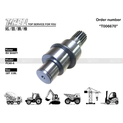 TZ910B1009-00 Compatible With PC60-6 Excavator Travel RV Shfat And Models EXCAVATOR Spare Parts Electronics Parts Packing Size Depend On Packing Type