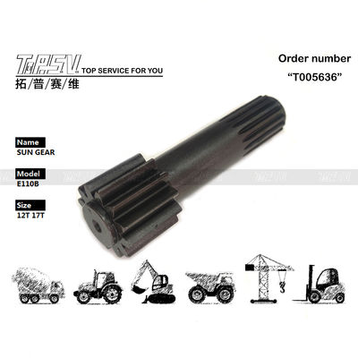 প্ল্যানেটারি হ্রাসকারী SH265 খননকারীর ভ্রমণ ১-পর্যায়ের সান গিয়ার ভারী যন্ত্রপাতিতে সর্বোত্তম দক্ষতার জন্য