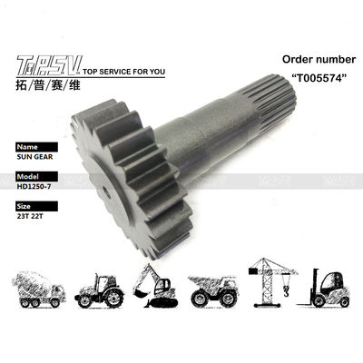 উচ্চ স্থায়িত্ব HD1250-7 খননকারীর ভ্রমণ 1 পর্যায়ের সান গিয়ার দীর্ঘস্থায়ী খননকারী যন্ত্রপাতির জন্য