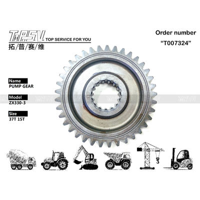 3104555 গিয়ার তেল অন্যান্য ZX330-3 খননকারী হাইড্রোলিক পাম্প গিয়ার যন্ত্রাংশ তাপ চিকিত্সা গিয়ার মেশিং ইনস্টলেশনের জন্য