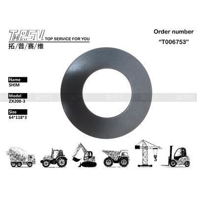 ৪৪01293 ভিউ ইমেজ ZX200-3 খননকারীর ভ্রমণ 1 পর্যায় ক্যারিয়ার শিম খুচরা যন্ত্রাংশ ইলেকট্রনিক্স যন্ত্রাংশ উন্নত দক্ষতার জন্য তাপ চিকিত্সা