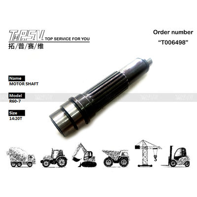 হাইড্রোলিক মোটর ড্রাইভ R60-7 Excavator Travel Motor Shaft with High Durability and Durable Wear And Tear Resistance হাইড্রোলিক মোটর ড্রাইভ R60-7 এক্সক্যাভেটর ভ্রমণ মোটর শ্যাফ্ট উচ্চ স্থায়িত্ব এবং দীর্ঘস্থায়ী পরিধান এবং অশ্রু প্রতিরোধের সাথে