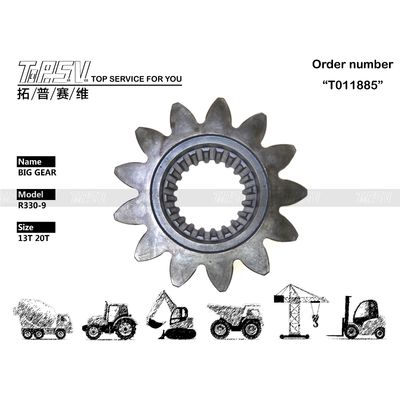 আপনার প্রয়োজনীয়তা অনুযায়ী মূল তাপ চিকিত্সা করা R330-9 খননকারীর সুইং বড় গিয়ার খুচরা যন্ত্রাংশ ইলেকট্রনিক্স যন্ত্রাংশ