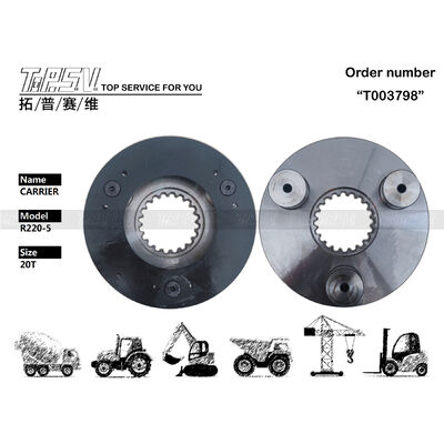 XKAQ-00015 R220-5 খননকারীর সুইং ১ পর্যায়ের ক্যারিয়ার সুনির্দিষ্টভাবে ডিজাইন করা উপাদান যা স্ট্যান্ডার্ড খননকারীর সাথে সামঞ্জস্যপূর্ণ মসৃণ সুইং গতি নিশ্চিত করে