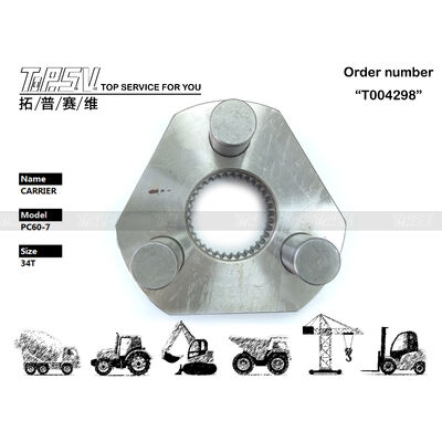 201-26-71130 হাইড্রোলিক মোটর ড্রাইভ PC60-7 এক্সক্যাভেটর সুইং 2 স্টেজ ক্যারিয়ার কালো রঙের সুইং মেকানিজম পার্ট বিভিন্ন এক্সক্যাভেটর মডেলের জন্য উপযুক্ত