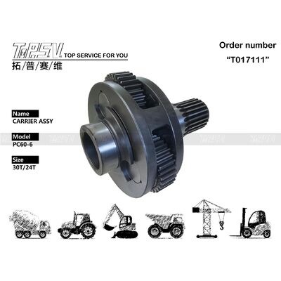 সুইং ড্রাইভ এক্সক্যাভেটর খুচরা যন্ত্রাংশের জন্য PC60-6 খননকারী সুইং ক্যারিয়ার ASSY