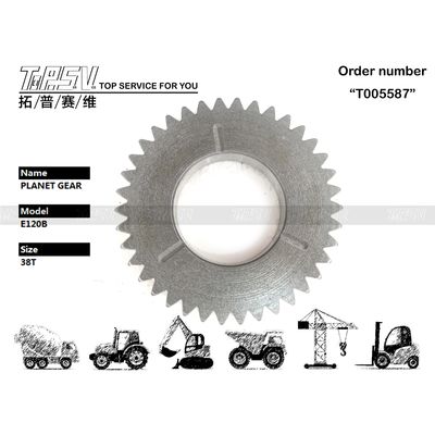 099-0205 Excavator Final Drive Caterpillar E120B 38T এর জন্য প্ল্যানেটার গিয়ার