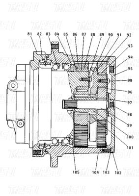 Good price 1R-7737 E120B কাস্টম রং ক্যাটালগ সঙ্গে টাইপ Excavator ভ্রমণ ড্রাইভ Reducer উপর বোল্ট অনলাইন