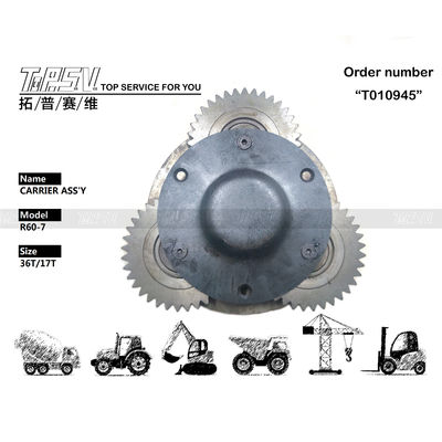 R80-7 1 স্টেজ প্ল্যানেটারি গিয়ার ক্যারিয়ার 36T Excavator Travel Motor Parts