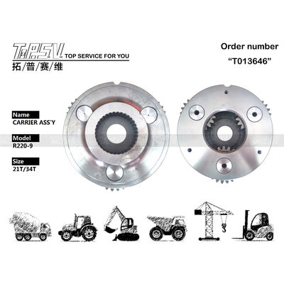R220-9 Excavator Planetary Carrier Assembly 39Q6-12250 ফাইনাল ড্রাইভ পার্টস