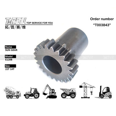 E120B Excavator Swing 1st Stage Planetary Sun Gear with Planetary Reducer 099-4746 গ্রহীয় হ্রাসকারী সহ গ্রহীয় সান গিয়ার