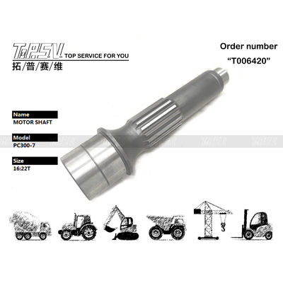 Good price PC300-7 এক্সক্যাভেটর হাইড্রোলিক মোটর শ্যাফ্ট গিয়ার মোটর জন্য ইস্পাত 708-8H-32120 অনলাইন