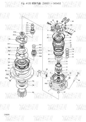 Good price বহুমুখী ইস্পাত খননকারক সুইং ট্রাভেল ড্রাইভ হাইড্রোলিক মোটর অনলাইন