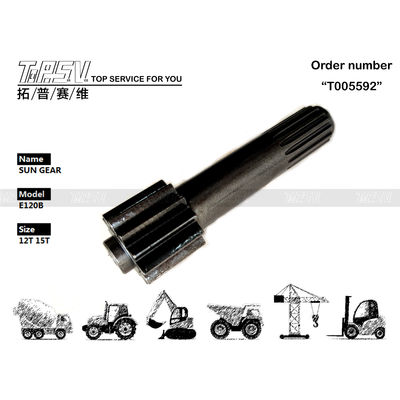 1R-5841 উচ্চ স্থায়িত্ব E312C Excavator ভ্রমণ 1 পর্যায় সান গিয়ার নির্মাণ যন্ত্রপাতি জন্য