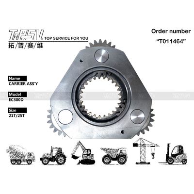 VOE14570931 উচ্চ উত্পাদনশীল ভারী দায়িত্ব EC290C Excavator Travel 1 Stage Carrier ASSY for Machinery Repair Shops