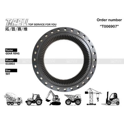 457-7977 হাইড্রোলিক মোটর ড্রাইভ E320D2 Excavator Travel Gear Ring Box দীর্ঘ সেবা জীবন