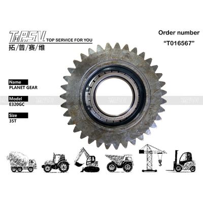 569-4287+569-4293 ছবি দেখুন দাঁতের সংখ্যা সহ E320GC খননকারী ভ্রমণ 2-পর্যায় প্ল্যানেট গিয়ার হ্রাসকারী গিয়ার যন্ত্রাংশ প্ল্যানেটারি হ্রাসকারী সহ