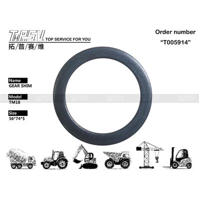 TM18 JCM913 খননকারীর ভ্রমণ ২ পর্যায়ের গিয়ার শিম খুচরা যন্ত্রাংশ ইলেকট্রনিক্স যন্ত্রাংশ তাপ চিকিত্সা এবং ডিল করা ব্যাগ প্যাকেজিং সহ