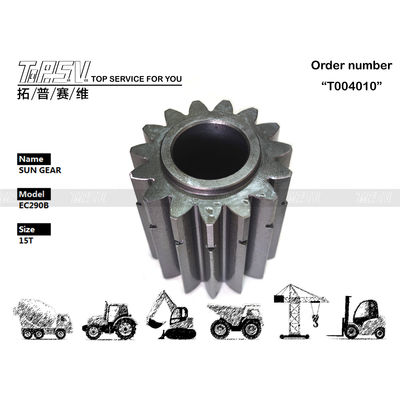 VOE14547272 উচ্চ নির্ভুলতা EC290B Excavator Swing 2 Stage Sun Gear নির্মাণ প্রকল্পের জন্য
