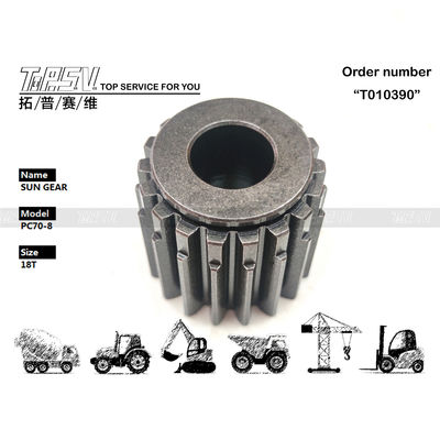 Good price TZ110D1006-00 আকারের উপর নির্ভর করে PC70-8 খননকারীর ভ্রমণ 2-পর্যায়ের সান গিয়ার, গিয়ার অয়েল রক্ষণাবেক্ষণ এবং হাইড্রোলিক মোটর ড্রাইভ সহ অনলাইন