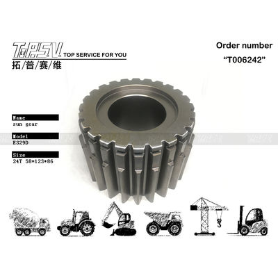 Good price 169-5590 প্ল্যানেটারি Reducer ইস্পাত E325C Excavator ভ্রমণ 3 স্টেজ Excavator ট্রান্সমিশন সিস্টেমের জন্য সান গিয়ার অনলাইন