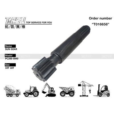 সহজ ইনস্টলেশন PC200-8M0 খননকারী ভ্রমণ 1 স্টেজ সান গিয়ার বক্স দীর্ঘস্থায়ীত্বের জন্য টেকসই ইস্পাত দিয়ে তৈরি
