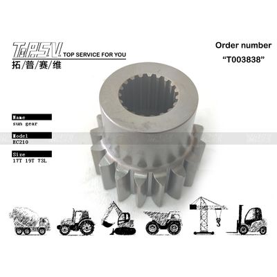 Good price SA7118-30490 আকারের উপর নির্ভরশীল কালো রঙ EC210 খননকারীর সুইং ১ স্টেজ সান গিয়ার বিভিন্ন খননকারী মডেলের জন্য অনলাইন