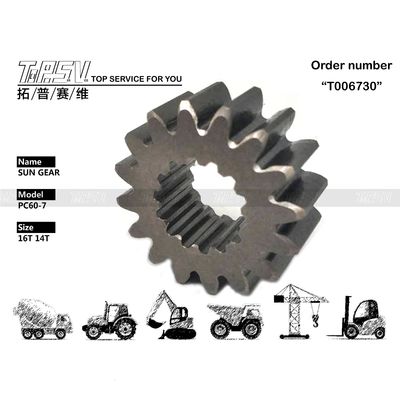 Good price উচ্চ স্থায়িত্বের PC60-7 খননকারীর ভ্রমণ সান গিয়ার, প্রাপ্যতা এবং হাইড্রোলিক মোটর ড্রাইভ সহ অনলাইন