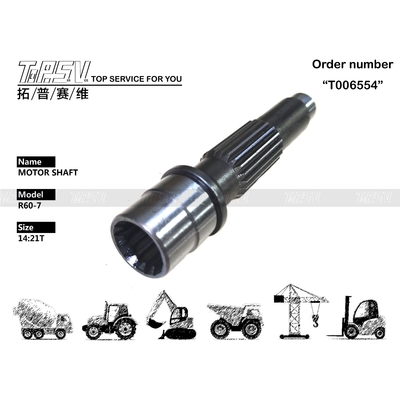 K9005752A K9005752B XKAY-00565 R60-7 খননকারী যাত্রা মোটর শ্যাফ্ট ট্রান্সমিশন সিস্টেম খননকারী হাইড্রোলিক মোটর শ্যাফ্ট প্যাকিং আকার প্যাকিং প্রকারের উপর নির্ভর করে