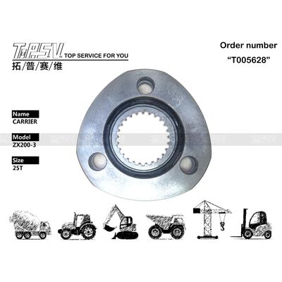 2050691 কালো ZX200-3 খননকারীর ভ্রমণ 1 পর্যায়ের ক্যারিয়ার ডিভাইস সহজ হ্যান্ডলিং এবং রক্ষণাবেক্ষণের জন্য প্যাকিং প্রকারের উপর নির্ভরশীল
