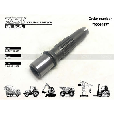 Good price ইস্পাত KX35 Excavator ভ্রমণ মোটর শ্যাফ্ট Excavator ট্রান্সমিশন সিস্টেমের সাথে সামঞ্জস্যপূর্ণ অনলাইন