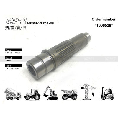 Good price হাইড্রোলিক মোটর ড্রাইভ SWE45 Excavator ফাইনাল ড্রাইভ মোটর শ্যাফ্ট সর্বোত্তম দক্ষতা এবং উচ্চতর জন্য অনলাইন